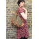 Canvas & Leather Olive and Tan Rucksack